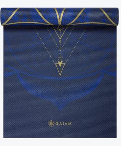 Reversible Metallic Sun & Moon Yoga Mat (6mm)