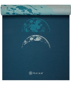 Premium Reversible Lunar Wave Yoga Mat (6mm)